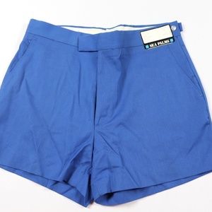 Vintage New Short Golfing Dad Shorts Royal Blue